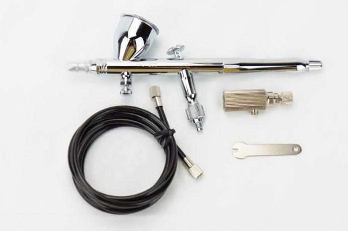 GSI Creos Mr. Airbrush Procon Boy PS-289 0.3mm Platinum plastic box — изображение 7